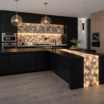 Smokey agate kitchen