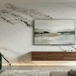 calacatta victoria living room