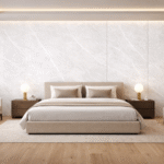RP1018 Pietra Blanco Bedroom render