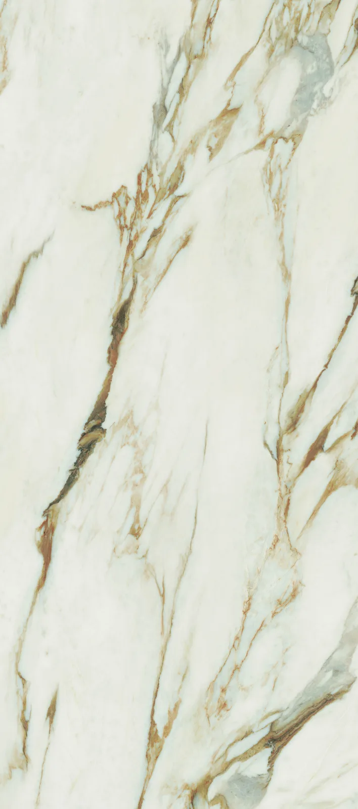 Calacatta Vena Oro Porcelain Slab marble-look porcelain in 48x111 - available at The Tile Store, Fort Lauderdale